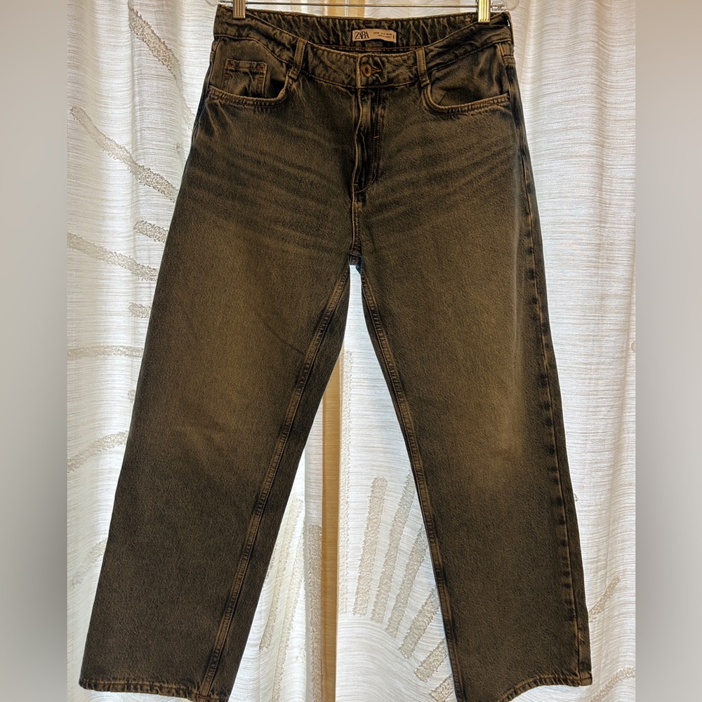 Zara Women Straight Ankle Jeans